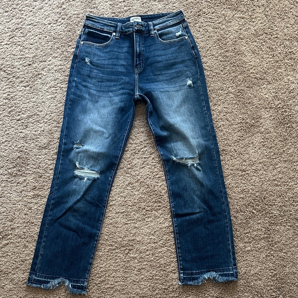 Kancan Distressed Blue Women's Jeans